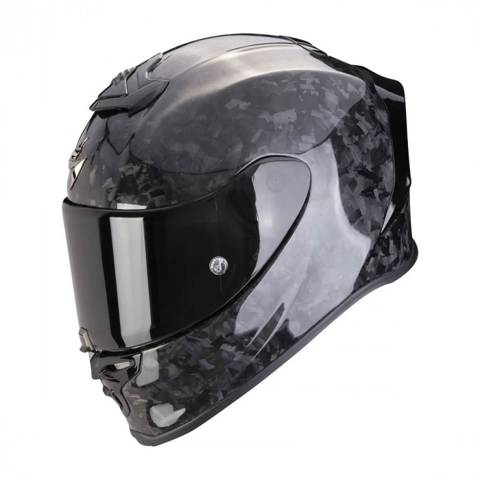 Мотошлем Scorpion EXO EXO-R1 EVO CARBON AIR ONYX, цвет Карбон, Размер XS