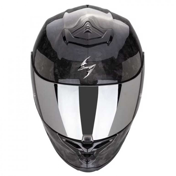 Мотошлем Scorpion EXO EXO-R1 EVO II CARBON AIR ONYX, цвет Карбон Карбон