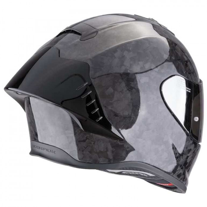 Мотошлем Scorpion EXO EXO-R1 EVO II CARBON AIR ONYX, цвет Карбон Карбон