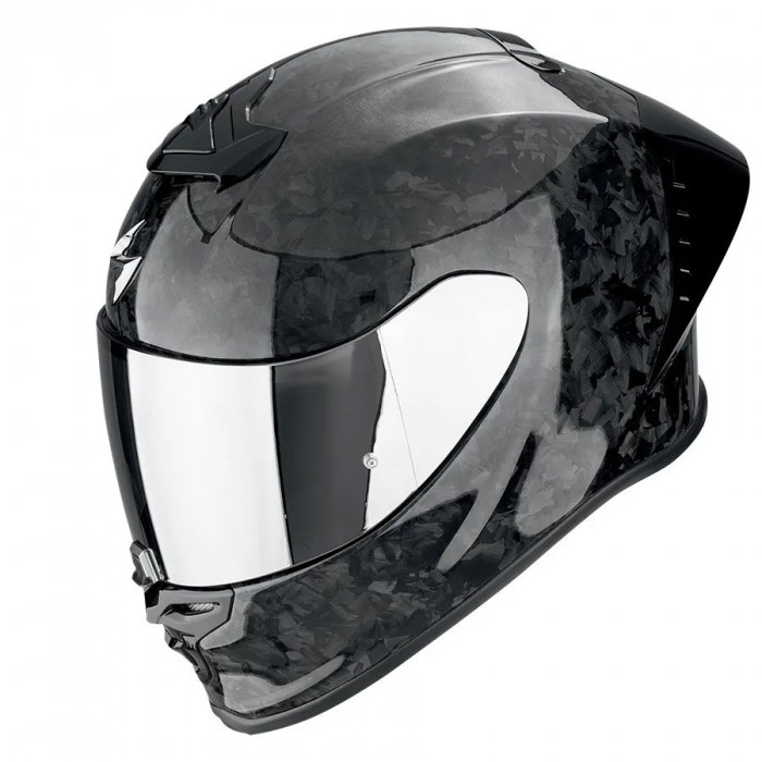 Мотошлем Scorpion EXO EXO-R1 EVO II CARBON AIR ONYX, цвет Карбон Карбон, Размер S