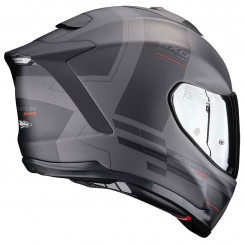 Мотошлем Scorpion EXO EXO-1500 AIR DUAL, цвет Серый Матовый/Черный
