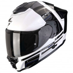 Мотошлем Scorpion EXO EXO-1500 AIR DUAL, цвет Белый/Черный