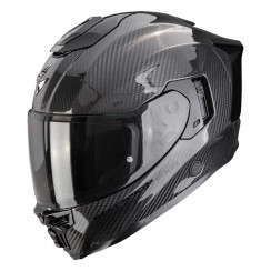 Мотошлем Scorpion EXO EXO-1500 CARBON AIR SOLID, цвет Черный Карбон, Размер M