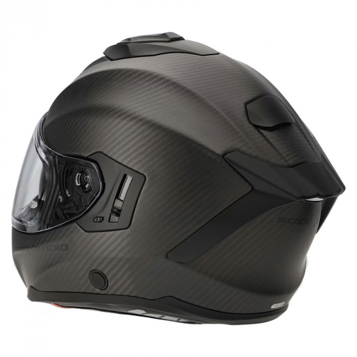 Мотошлем Scorpion EXO EXO-1500 CARBON AIR SOLID, цвет Черный Матовый/Карбон