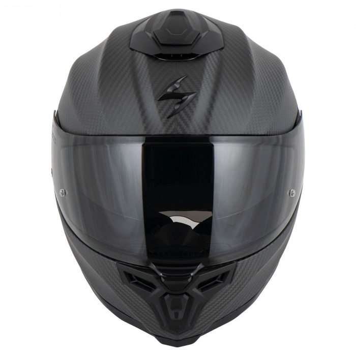 Мотошлем Scorpion EXO EXO-1500 CARBON AIR SOLID, цвет Черный Матовый/Карбон