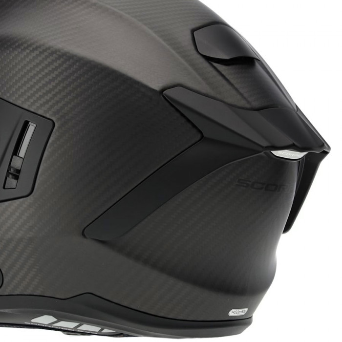 Мотошлем Scorpion EXO EXO-1500 CARBON AIR SOLID, цвет Черный Матовый/Карбон