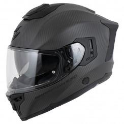 Мотошлем Scorpion EXO EXO-1500 CARBON AIR SOLID, цвет Черный Матовый/Карбон