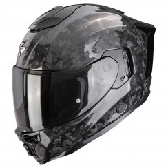 Мотошлем Scorpion EXO EXO-1500 CARBON AIR ONYX, цвет Черный Карбон, Размер XS