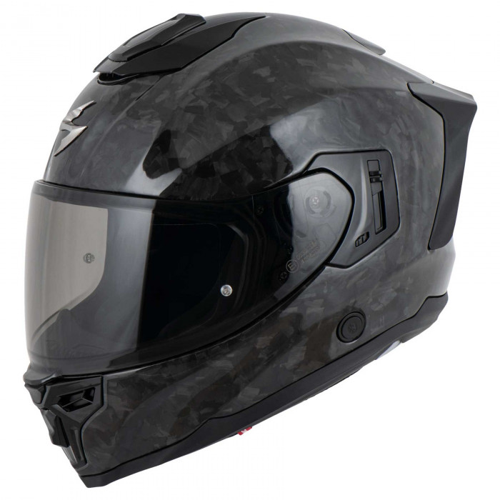 Мотошлем Scorpion EXO EXO-1500 CARBON AIR ONYX, цвет Черный Карбон, Размер XS