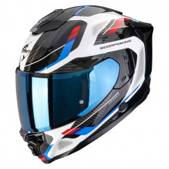 Мотошлем Scorpion EXO EXO-1500 AIR SLEEK, цвет Черный/Белый/Синий, Размер XS