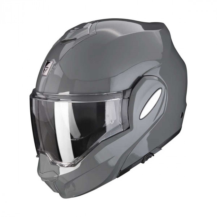 Мотошлем Scorpion EXO EXO-TECH EVO SOLID, цвет Серый, Размер XS