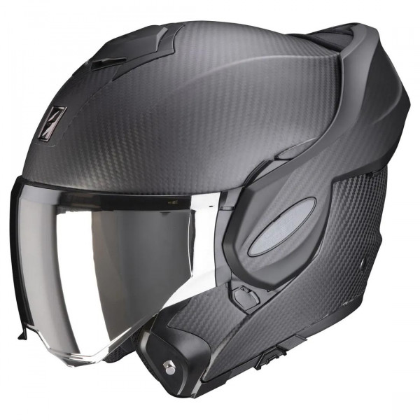 Мотошлем EXO-TECH EVO CARBON SOLID, цвет Карбон Матовый, Размер XL