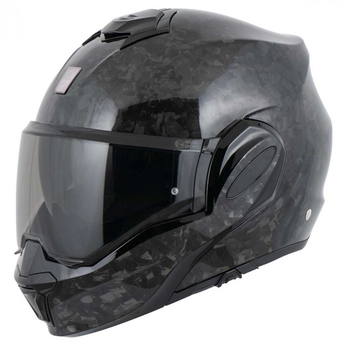 Мотошлем Scorpion EXO EXO-TECH EVO CARBON ONYX, цвет Карбон Карбон