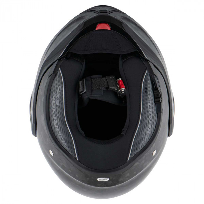 Мотошлем Scorpion EXO EXO-TECH EVO CARBON ONYX, цвет Карбон Карбон