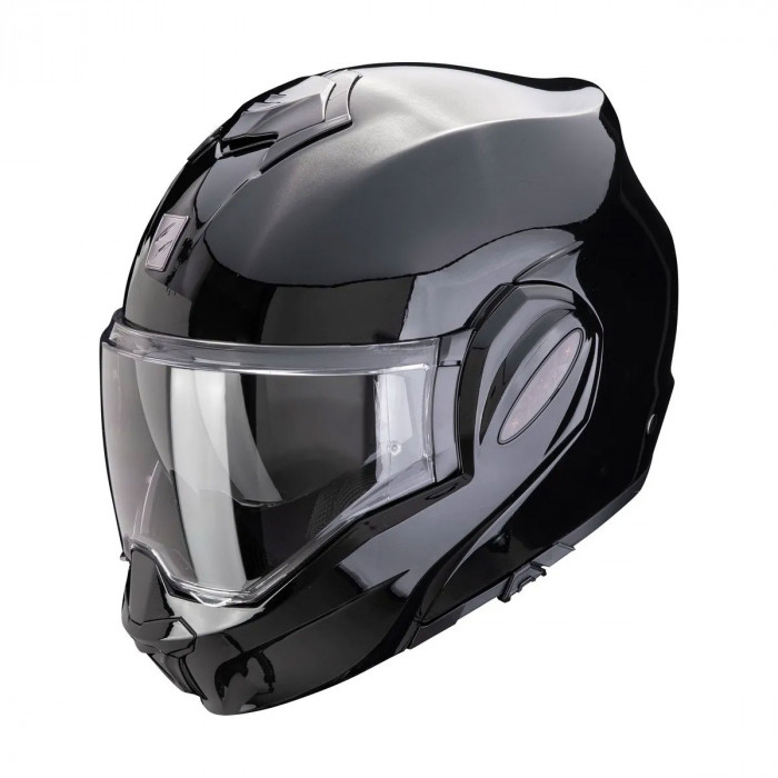 Мотошлем Scorpion EXO EXO-TECH EVO PRO SOLID, цвет Черный Металлик, Размер S
