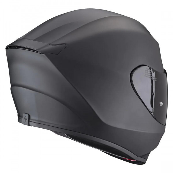 Мотошлем EXO-391 SOLID, цвет Черный Матовый, Размер 2XL