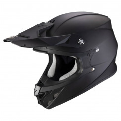 Мотошлем Scorpion EXO VX-16 EVO AIR SOLID, цвет Черный Матовый, Размер M