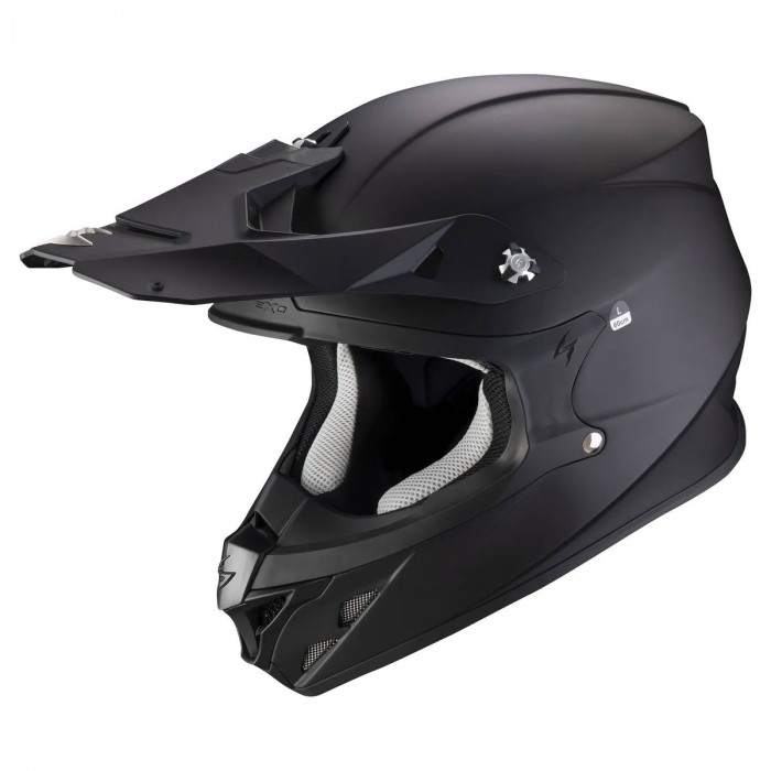 Мотошлем Scorpion EXO VX-16 EVO AIR SOLID, цвет Черный Матовый, Размер M