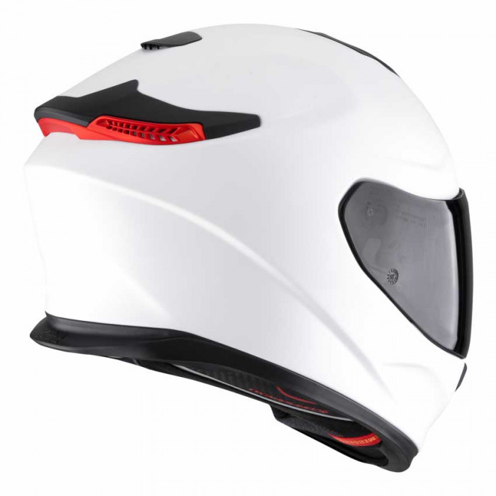 Мотошлем Scorpion EXO EXO-GT SP AIR SOLID, цвет Белый Перламутровый/Черный/Красный, Размер M