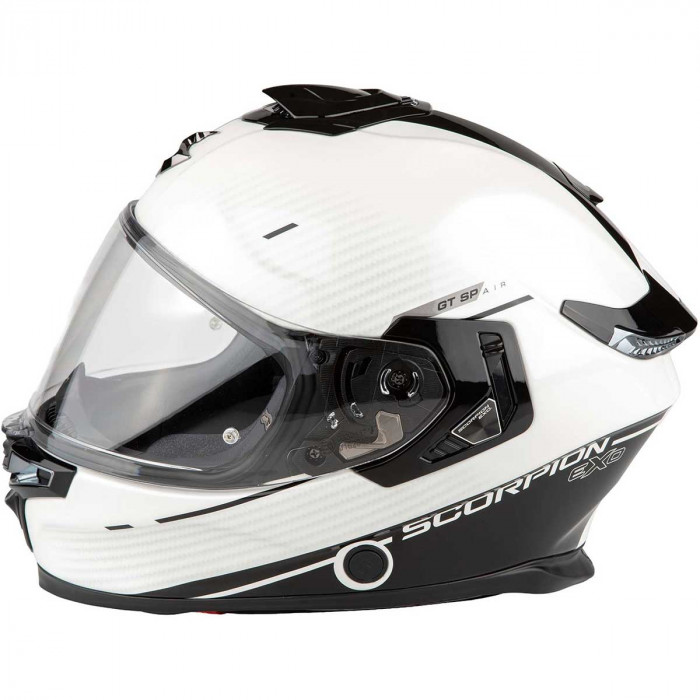 Мотошлем Scorpion EXO EXO-GT SP AIR ASPHALT, цвет Белый/Черный