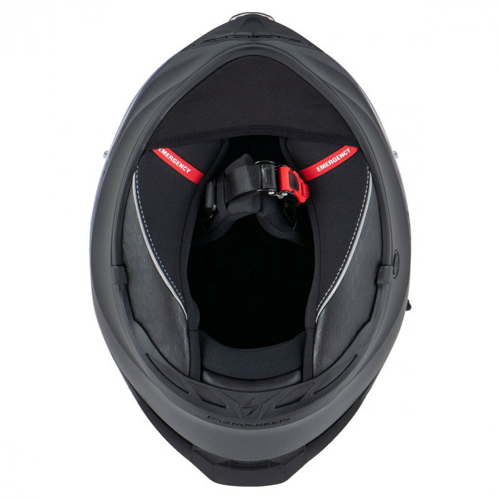 Мотошлем Scorpion EXO EXO-530 AIR SOLID, цвет Черный
