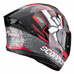 Мотошлем Scorpion EXO EXO-530 AIR ROK, цвет Серый/Черный/Красный