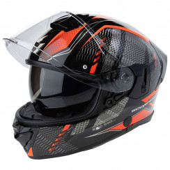 Мотошлем Scorpion EXO EXO-530 AIR THERAS, цвет Черный/Красный
