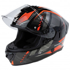 Мотошлем Scorpion EXO EXO-530 AIR THERAS, цвет Черный/Красный