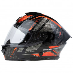 Мотошлем Scorpion EXO EXO-530 AIR THERAS, цвет Черный/Красный