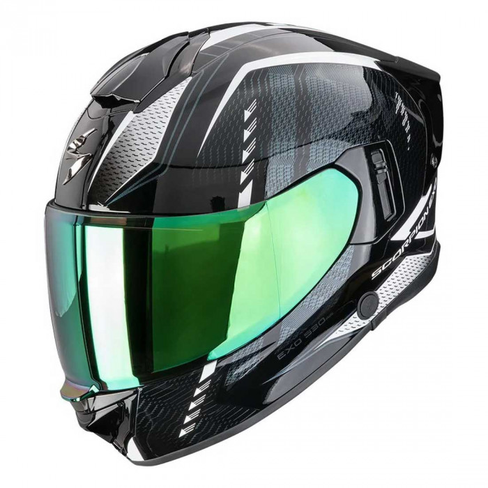 Мотошлем Scorpion EXO EXO-530 AIR THERAS, цвет Черный Хамелеон/Белый, Размер XS