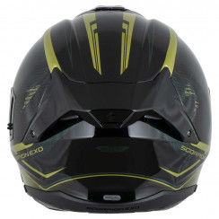 Мотошлем Scorpion EXO EXO-530 AIR THERAS, цвет Черный/Зеленый