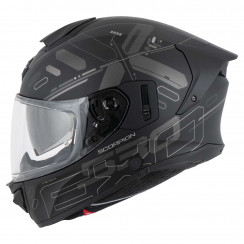 Мотошлем Scorpion EXO EXO-530 AIR FOND, цвет Черный Матовый/Серый