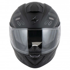 Мотошлем Scorpion EXO EXO-530 AIR FOND, цвет Черный Матовый/Серый