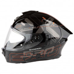Мотошлем Scorpion EXO EXO-530 AIR FOND, цвет Черный/Красный