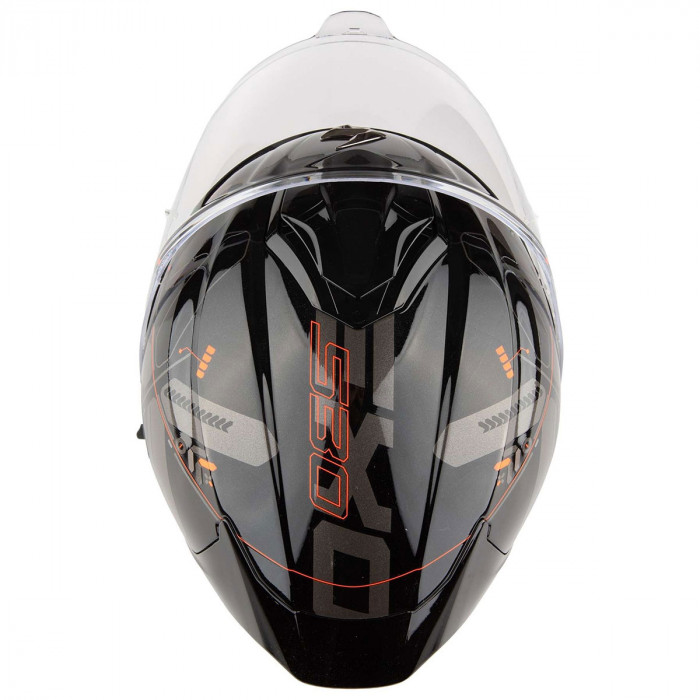 Мотошлем Scorpion EXO EXO-530 AIR FOND, цвет Черный/Красный