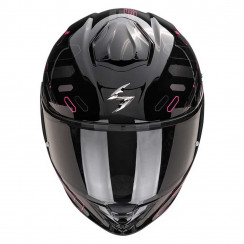 Мотошлем Scorpion EXO EXO-530 AIR FOND, цвет Черный/Розовый