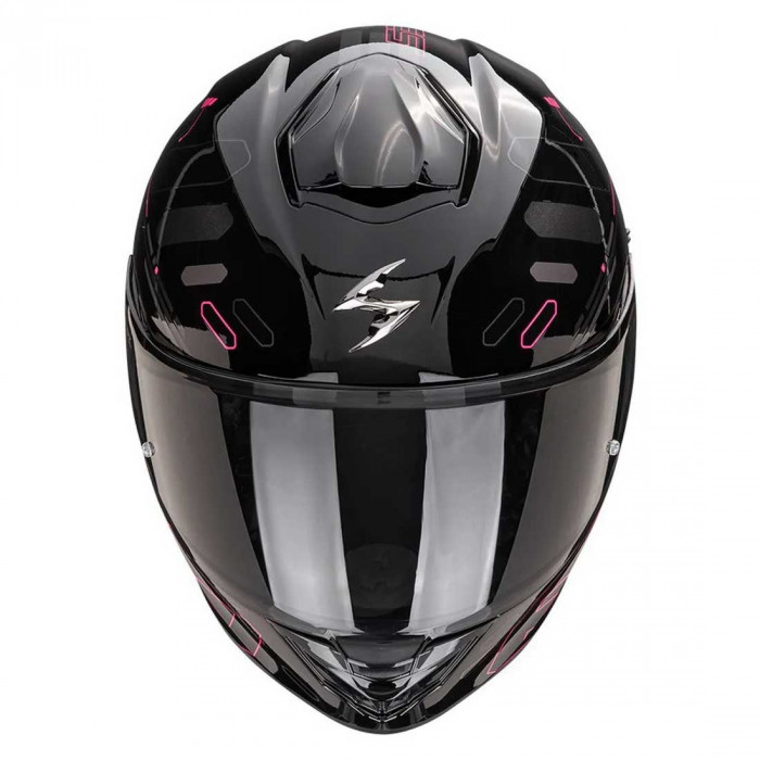 Мотошлем Scorpion EXO EXO-530 AIR FOND, цвет Черный/Розовый, Размер XS
