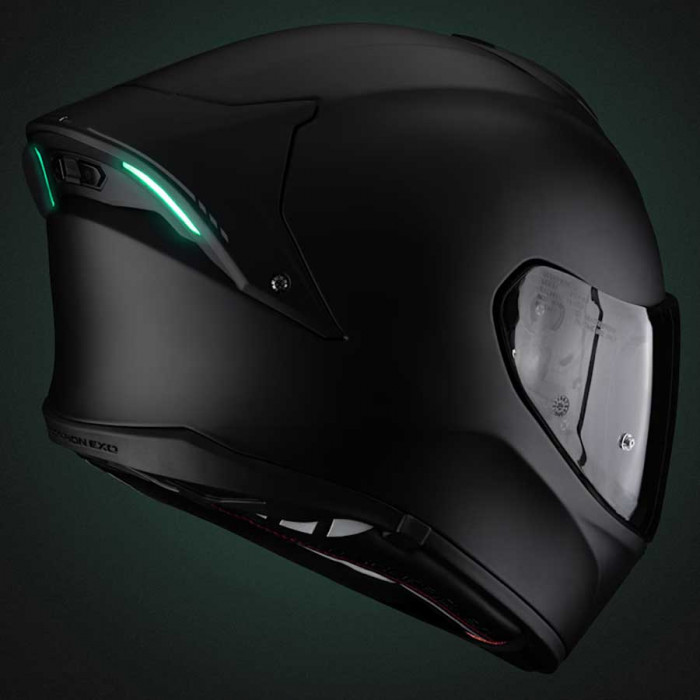 Мотошлем Scorpion EXO EXO-530i AIR SOLID, цвет Черный Матовый, Размер XL