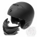 Мотошлем COMBAT II SOLID, цвет Черный Матовый, Размер L