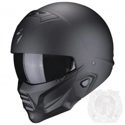 Мотошлем Scorpion EXO COMBAT II SOLID, цвет Черный Матовый, Размер XS