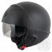 Мотошлем COMBAT II SOLID, цвет Черный Матовый, Размер L