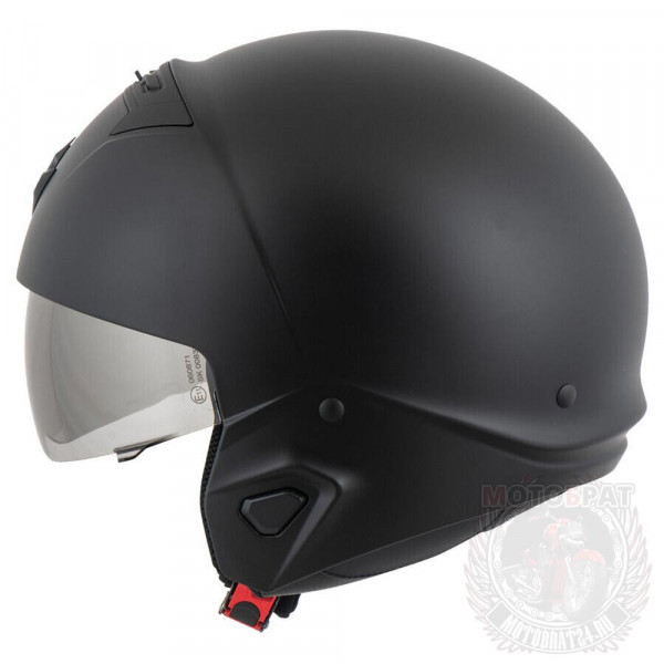 Мотошлем COMBAT II SOLID, цвет Черный Матовый, Размер L