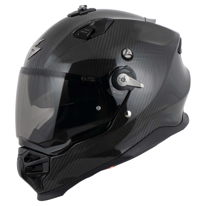 Мотошлем Scorpion EXO ADF-9000 CARBON AIR SOLID, цвет Карбон, Размер S