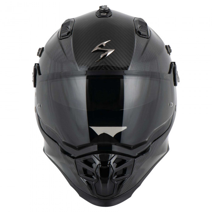 Мотошлем Scorpion EXO ADF-9000 CARBON AIR SOLID, цвет Карбон, Размер S