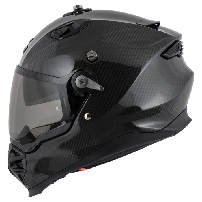 Мотошлем Scorpion EXO ADF-9000 CARBON AIR SOLID, цвет Карбон, Размер S