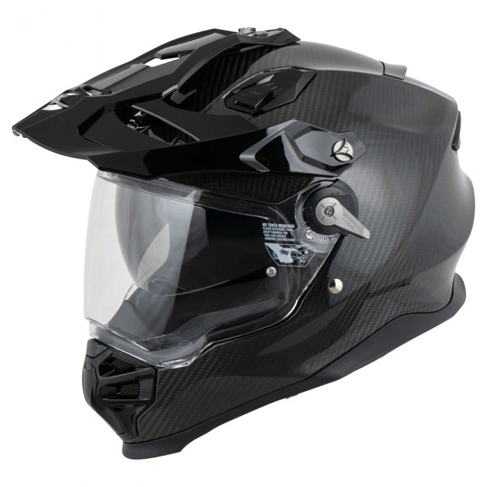 Мотошлем Scorpion EXO ADF-9000 CARBON AIR SOLID, цвет Карбон, Размер S