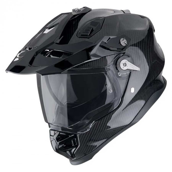 Мотошлем Scorpion EXO ADF-9000 CARBON AIR SOLID, цвет Карбон, Размер 2XL