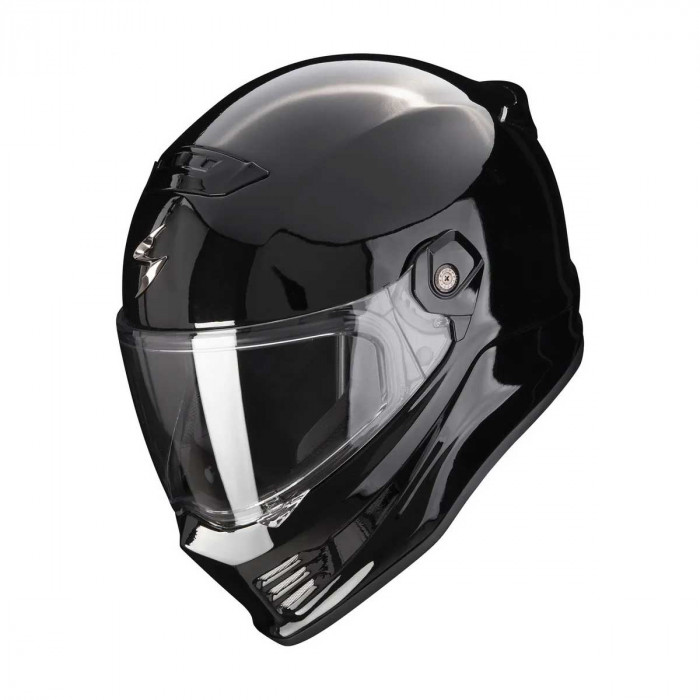 Мотошлем Scorpion EXO COVERT-FX SOLID, цвет Черный, Размер S