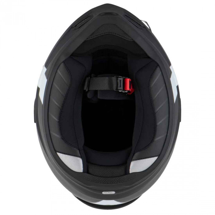 Мотошлем Scorpion EXO COVERT-FX GALLUS, цвет Черный Матовый/Белый, Размер S