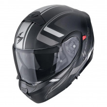 [SCORPION EXO] Мотошлем EXO-930 EVO ARDENS, цвет Черный Матовый/Серебристый, Размер S
